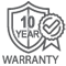 10 Year Warranty