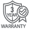 3 Year Warranty